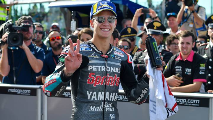 Fabio Quartararo: "Ha sido el mejor día de mi vida"