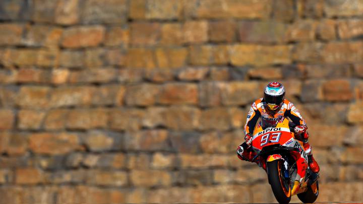 Márquez, el muro de MotorLand