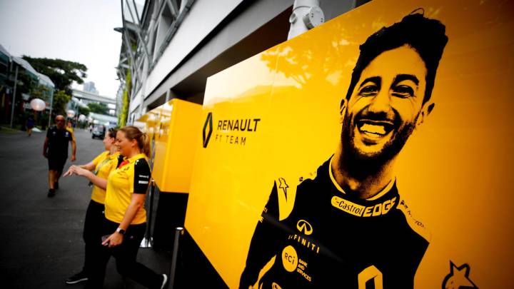 Ricciardo echa un cable a Vettel