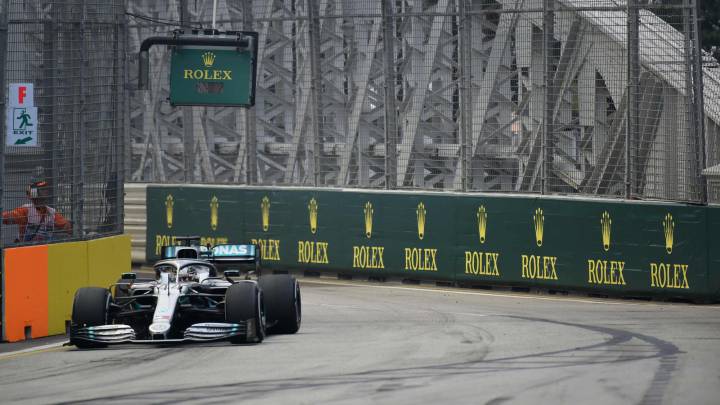 Resumen de los Libres del GP de Singapur de Fórmula 1 2019