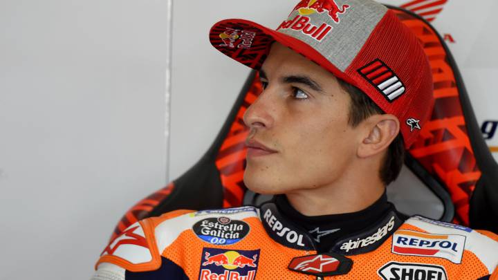 Marc Márquez en Aragón.