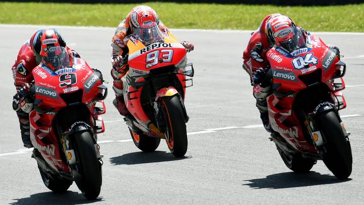 "Ducati está luchando contra el piloto más fuerte de la historia"