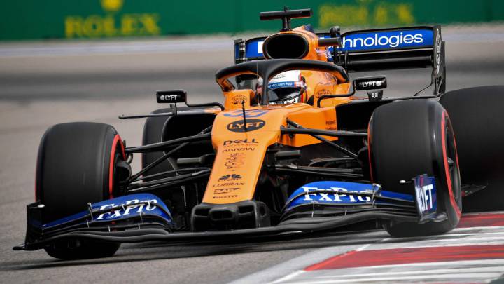 Carlos Sainz (McLaren MCL34). Rusia, F1 2019.