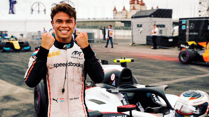 Nyck de Vries se ha proclamado campeón de la Fórmula 2.