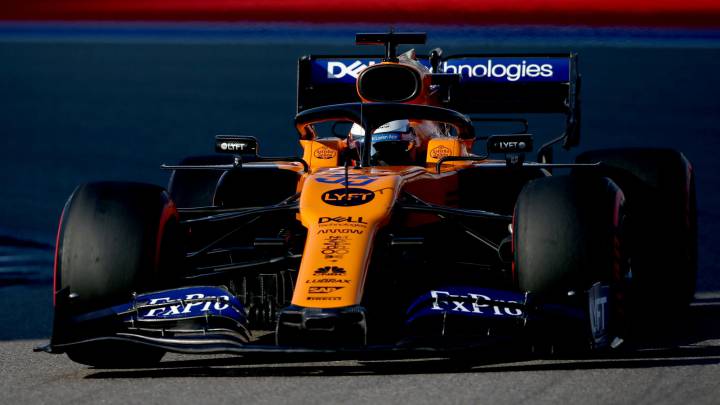 Carlos Sainz (MCL34). Rusia, F1 2019.