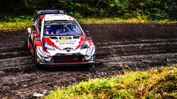 Meeke aguanta el tipo frente a los aspirantes al título