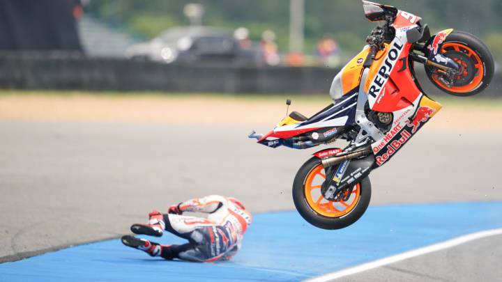 Quartararo lidera en la vuelta a la normalidad de Márquez