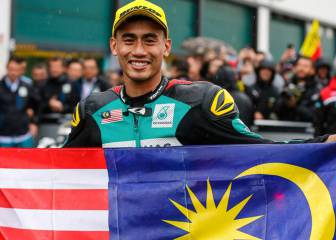 Equipazo de Aspar en Moto2 con Syahrin de compañero de Canet