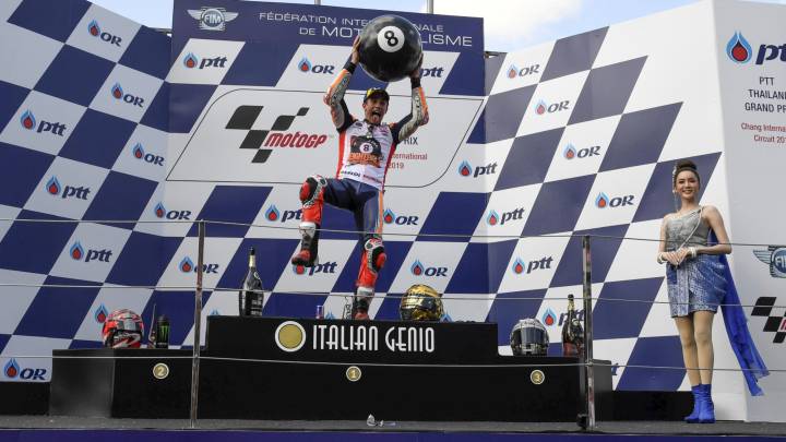 Puig: "Ojalá Márquez pueda estar siempre con Honda"