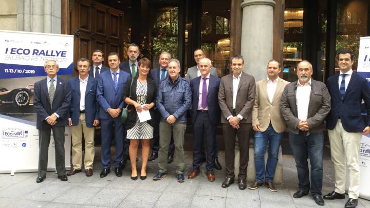Bilbao alberga el primer Eco Rally Petronor, con 47 vehículos