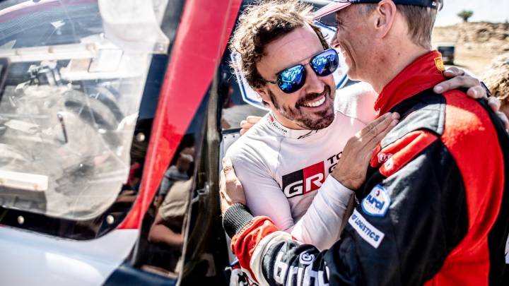 Fernando Alonso finalizó su gran test para el Dakar, el Rally de Marruecos