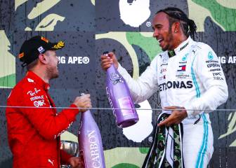 Cómo Vettel desquició a Hamilton