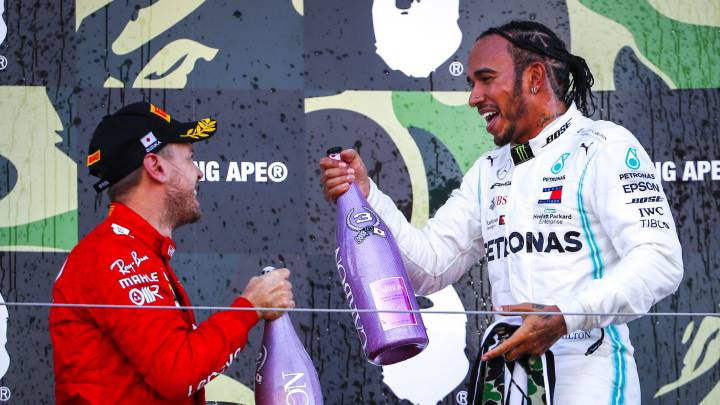 Cómo Vettel desquició a Hamilton
