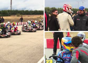 Alonso vuelve al kart: la magia de las 10 horas de Burgueño