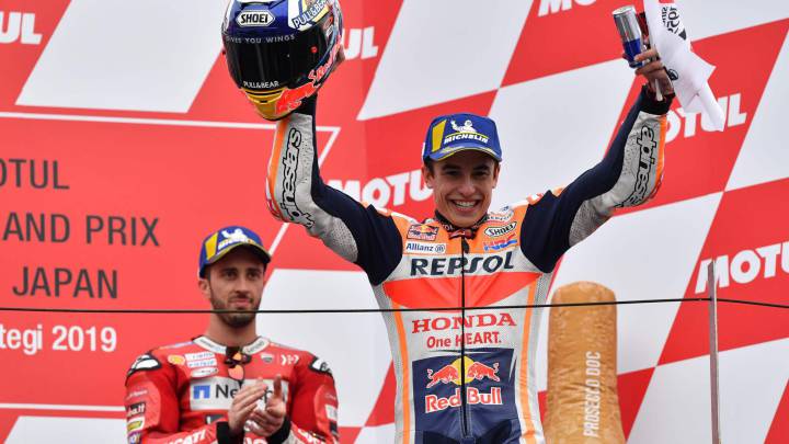 Márquez: "Igualar los números de Doohan es muy especial"