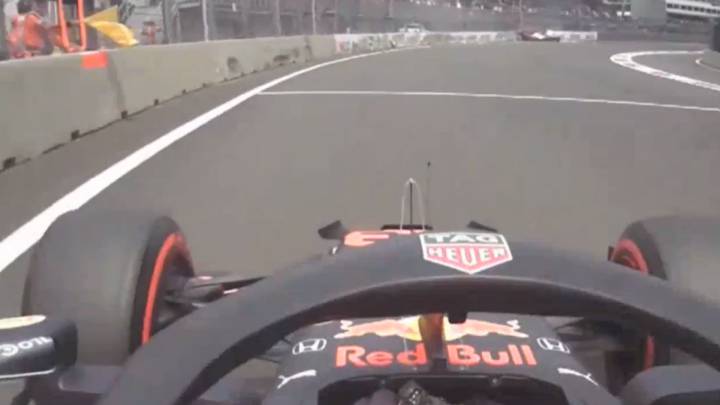 Verstappen ignoró banderas amarillas.