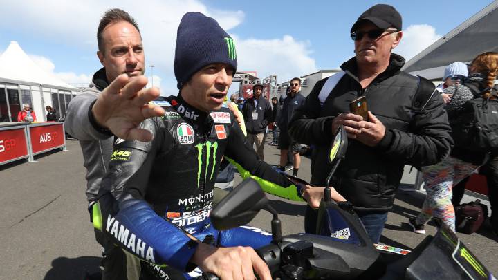Rossi no quería la Q2 domingo y Dovizioso hace una crítica