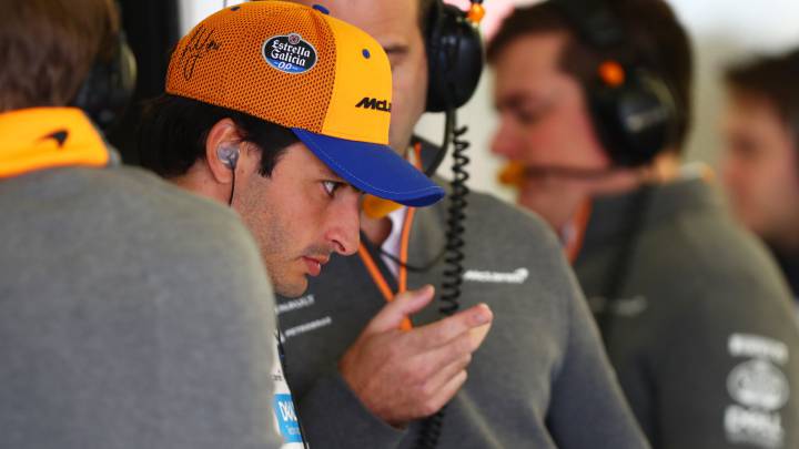Carlos Sainz en México.