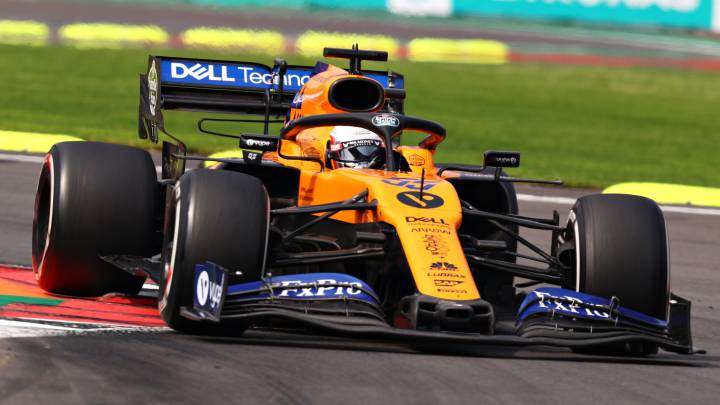 Carlos Sainz (McLaren MCL34), GP de México de F1 2019.