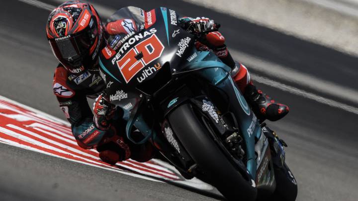 Quartararo está a un nivel muy superior en el inicio de Sepang