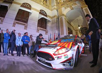 La Diputación vibra con la salida del rallye La Nucía-Mediterráneo