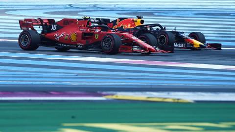 Leclerc contra Verstappen