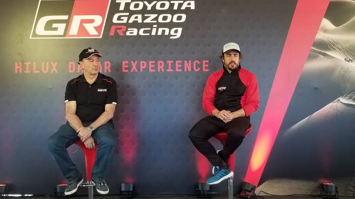 Alonso: "Mentiría si dijera que estoy al nivel de Peterhansel, Sainz o Al Attiyah"
