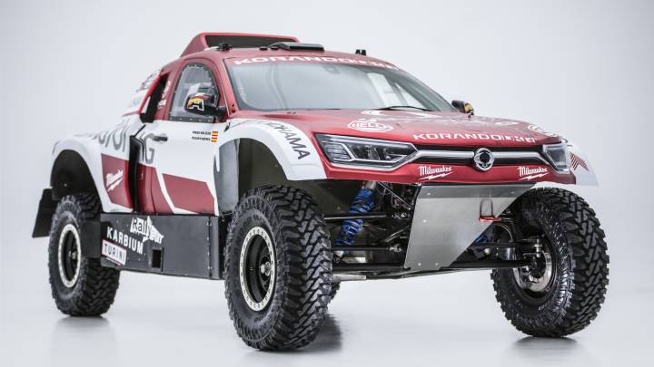 El Korando DKR de SsangYong para el Dakar.
