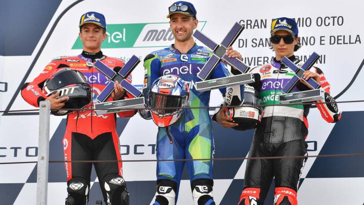 Garzó aún persigue el primer título de las motos eléctricas