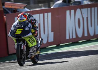 Póquer de españoles al frente de Moto3 con Masiá en cabeza