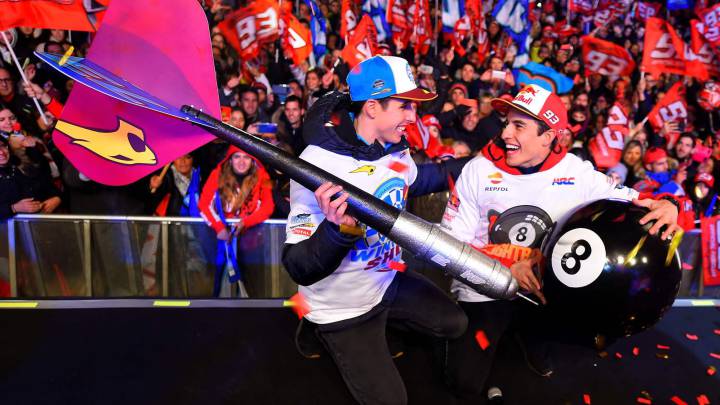 Márquez: "No está en mis manos el fichaje de Álex por Honda"