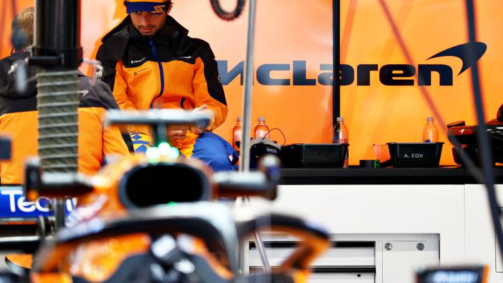 Clasificación frustrante para Sainz por un problema de motor