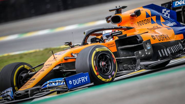 Carlos Sainz (McLaren MCL34). Interlagos, Brasil, F1 2019.