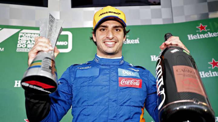 Sainz se empareja con campeones del mundo