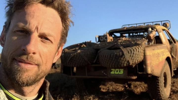 Button se quedó tirado en el desierto 17 horas