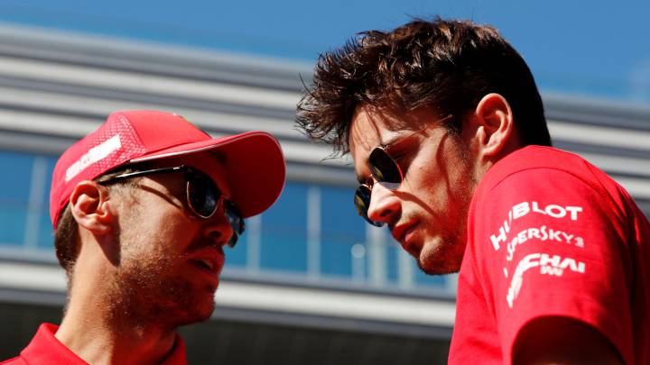 Leclerc necesita a Vettel