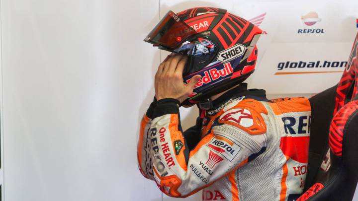 Marc Márquez, intervenido con éxito del hombro derecho