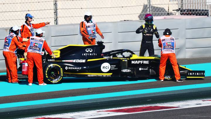 Daniel Ricciardo (Renault RS19). Abu Dhabi, F1 2019.