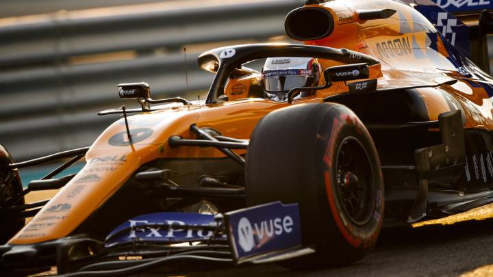 Carlos Sainz (McLaren MCL34). Abu Dhabi, F1 2019.