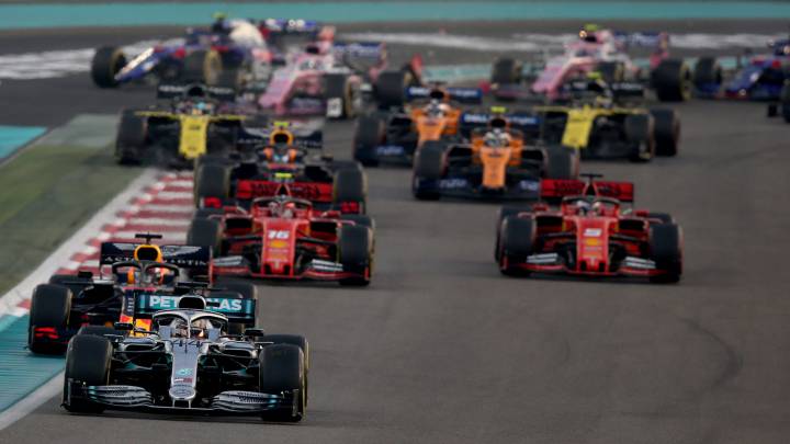 Alineación de pilotos para los test Pirelli de F1 en Yas Marina