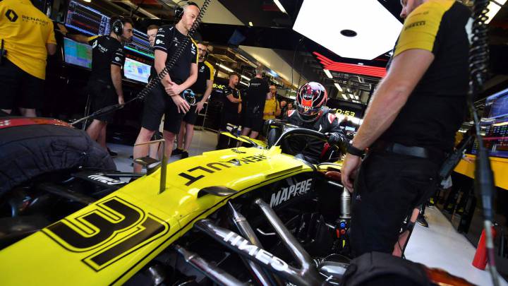 Ocon, tras debutar con Renault: "El motor me ha impresionado"