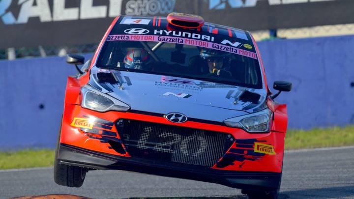 Dani Sordo se queda a las puertas de su tercer triunfo en Monza