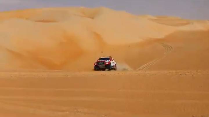 Nuevo test de Alonso en el desierto de Abu Dhabi