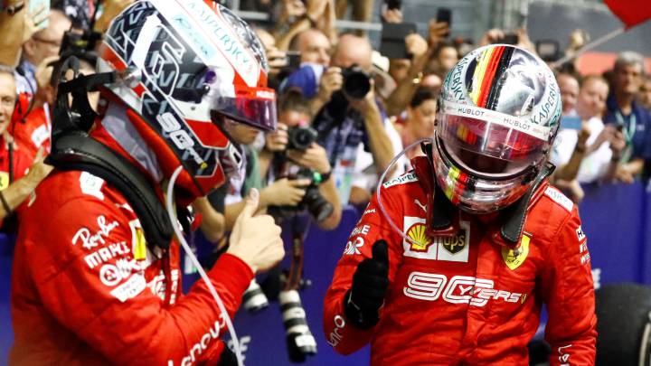 La "excelente" pareja de Ferrari