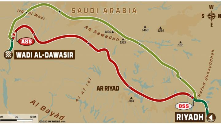 Rally Dakar: recorrido, horario, TV y cómo ver online la etapa 7