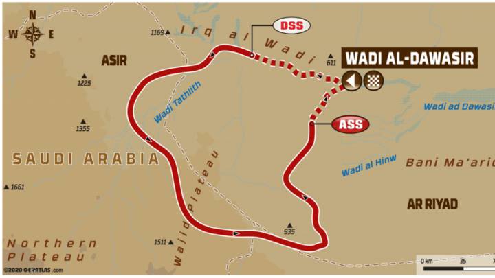 Rally Dakar: recorrido, horario, TV y cómo ver online la etapa 8