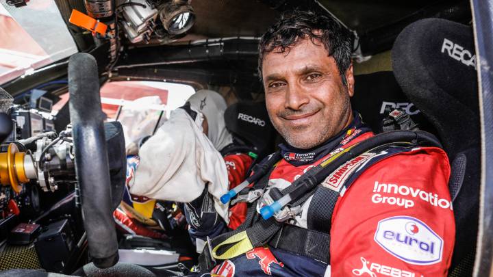Nasser Al Attiyah en el Toyota.