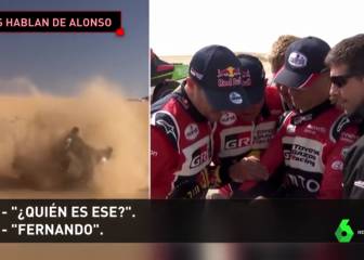 La reacción de los pilotos del Dakar tras el accidente de Alonso