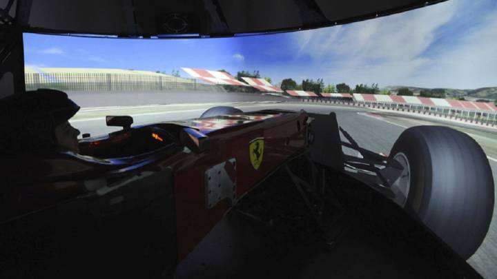 El Ferrari 2021 se desarrollará en un simulador de 3º generación