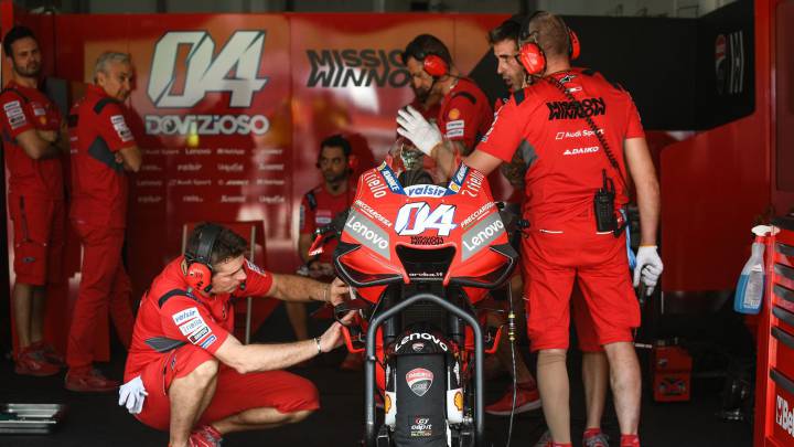 Ducati insiste con Márquez y Rins: "Vamos a esperar un poco"